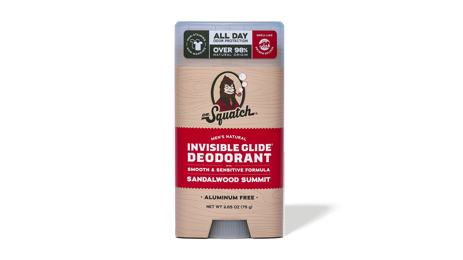Sandalwood Summit Invisible Glide Deodorant - Travel Routine