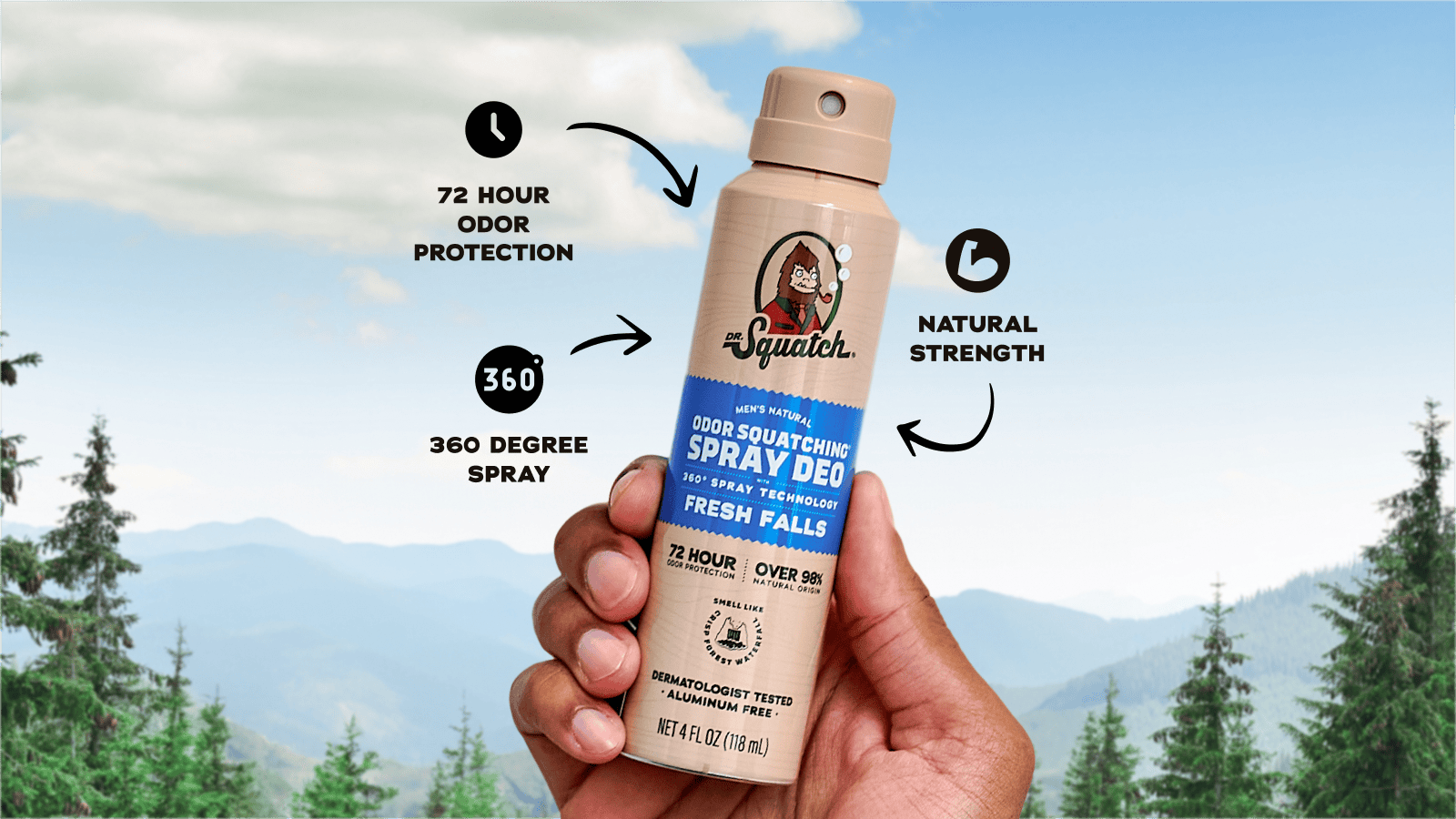 Spray Deodorant 4-Pack - Easy Collector Rotation