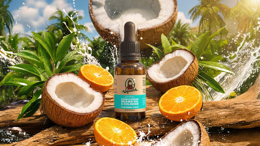 Castaway Cove Beard Oil & Cologne - Modern Fresh Signature