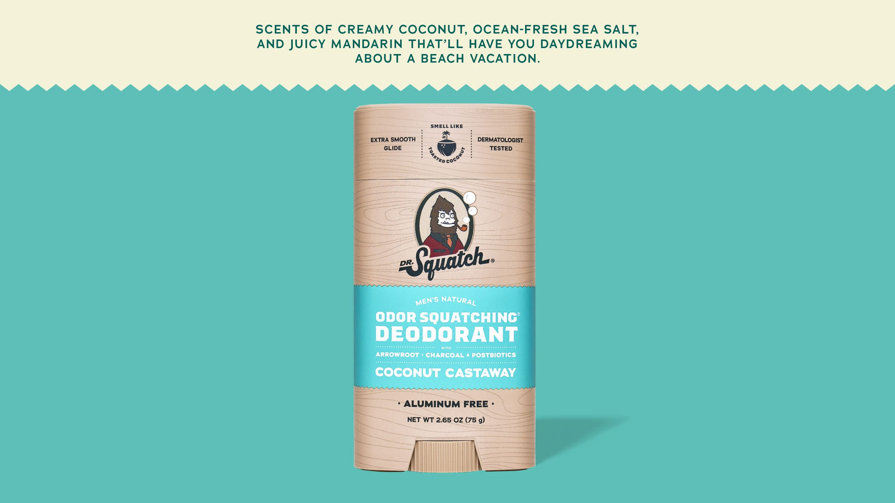 Coconut Castaway Deodorant - Modern Clean Fresh
