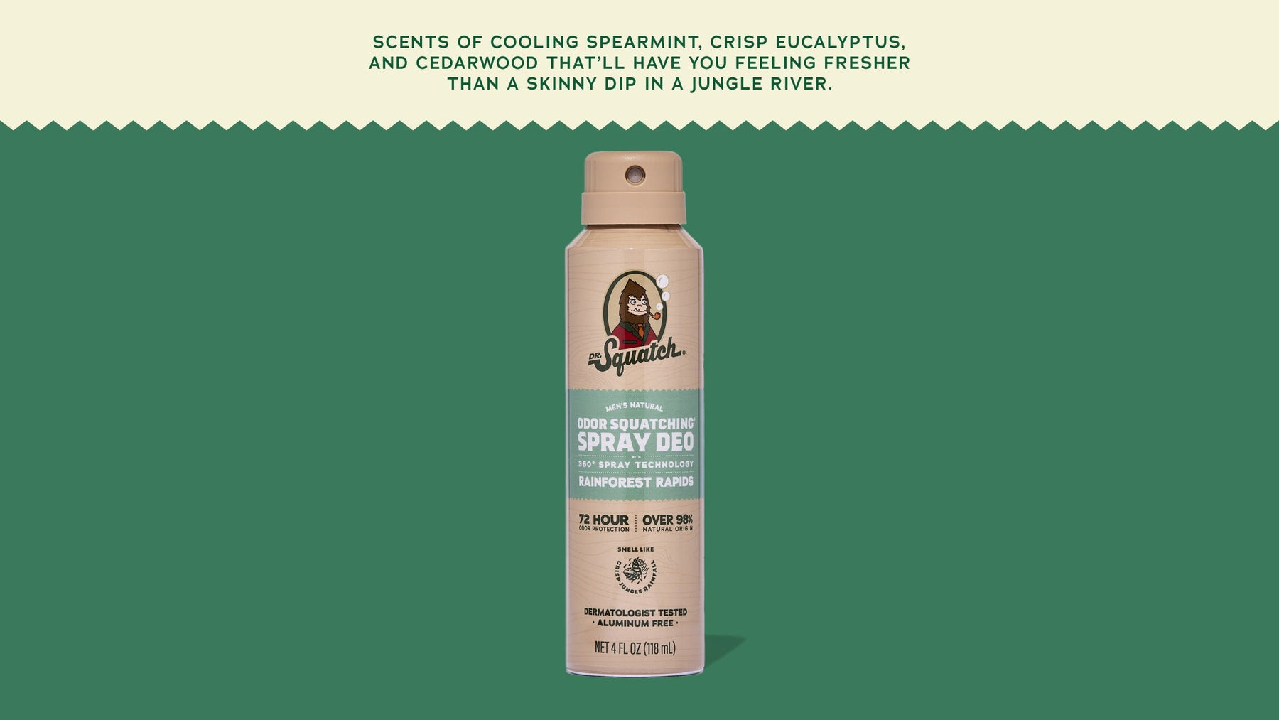 Rainforest Rapids Spray Deodorant - Active Clean Glide