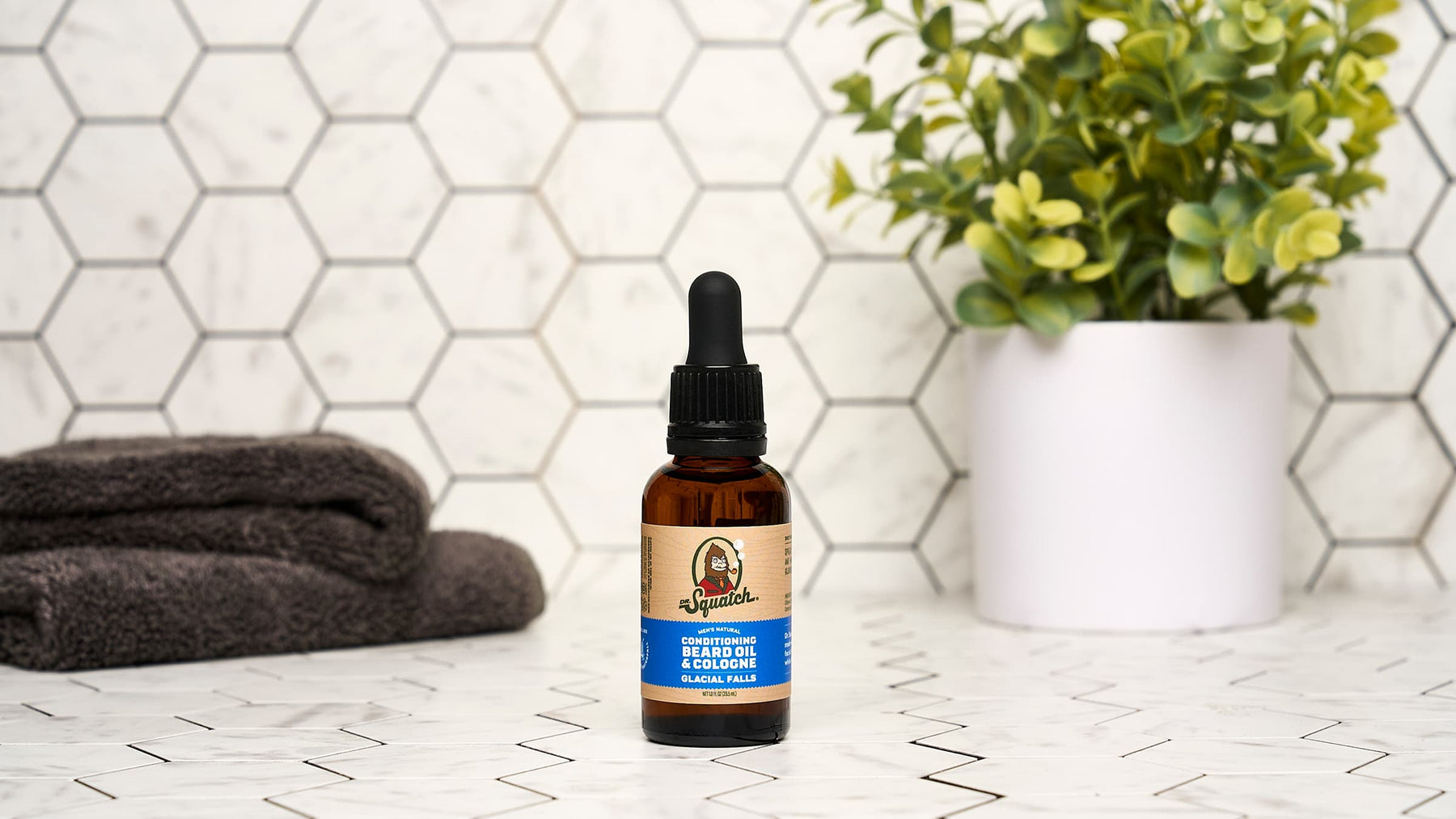 Conditioning Beard Oil & Cologne Glacial Falls - Warm Trail Style