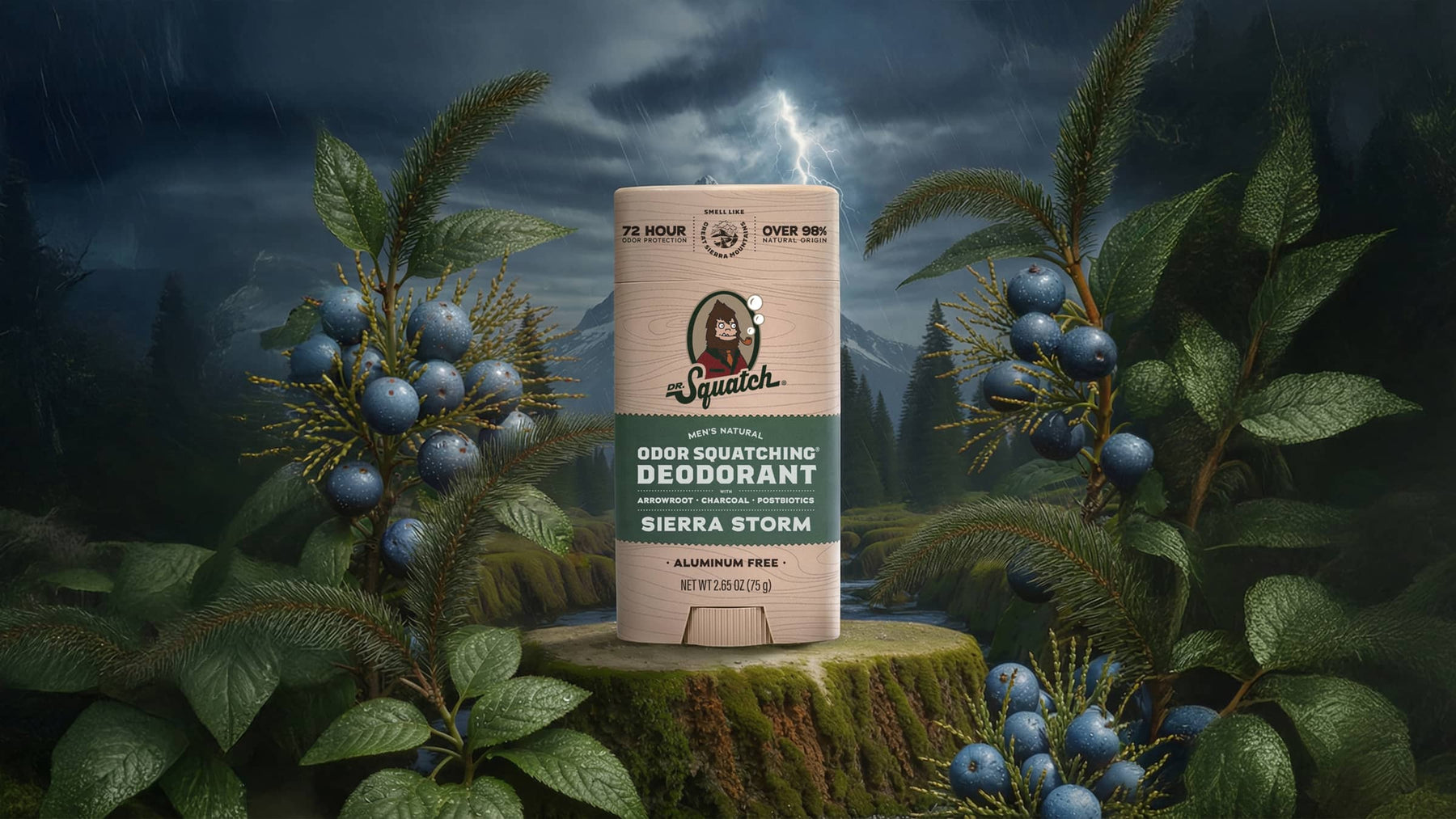 Sierra Storm Deodorant - Modern Active Guard