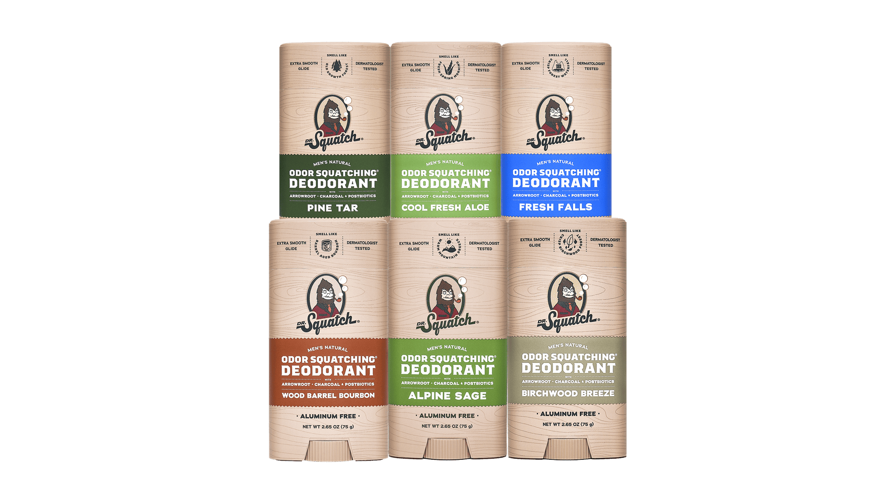 Deodorant 6-Pack - Active Daily Pack